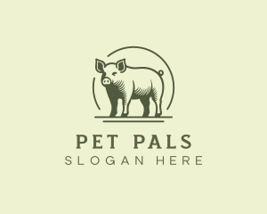 Organic Pig Barn  logo design