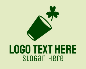 Folklore - Irish Shamrock Pub logo design