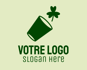 Irish Shamrock Pub Logo