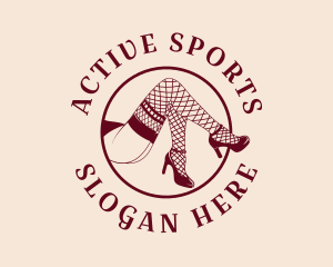 Erotic Cabaret Stockings logo design