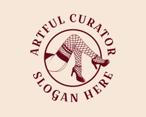 Erotic Cabaret Stockings logo design