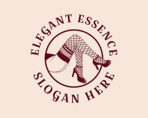 Mature - Erotic Cabaret Stockings logo design