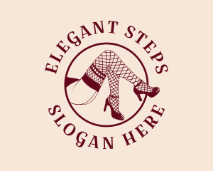 Heels - Erotic Cabaret Stockings logo design