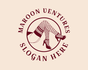 Maroon - Erotic Cabaret Stockings logo design