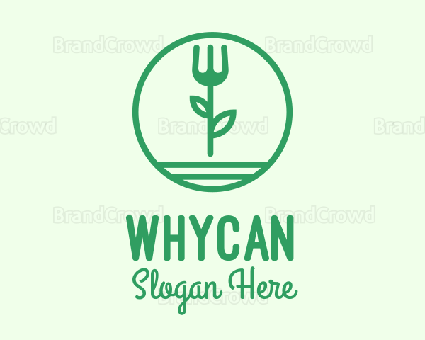 Herbal Organic Restaurant Logo