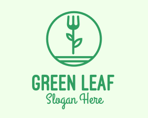 Herbal Organic Restaurant logo design