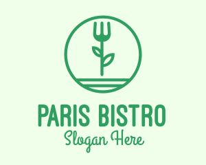 Herbal Organic Restaurant logo design