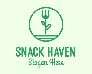 Herbal Organic Restaurant logo design