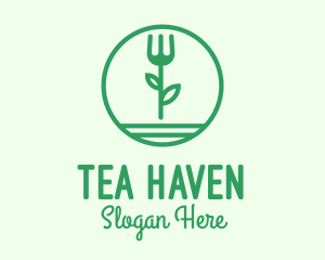 Herbal Organic Restaurant logo design