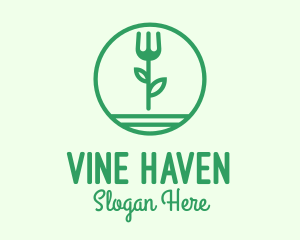 Herbal Organic Restaurant logo design