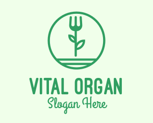 Herbal Organic Restaurant logo design