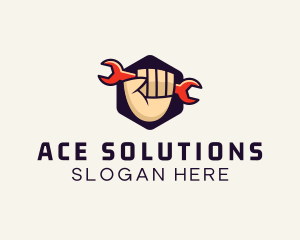 Maintenance Mechanic Handyman logo design