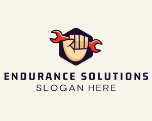 Maintenance Mechanic Handyman logo design