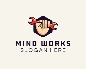 Maintenance Mechanic Handyman logo design