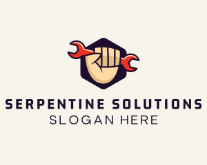 Maintenance Mechanic Handyman logo design