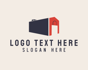 Stockroom - Building Bag Warehouse logo design
