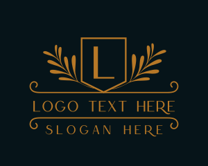 Laurel - Royalty Wreath Hotel logo design