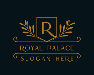 Royalty Wreath Hotel logo design