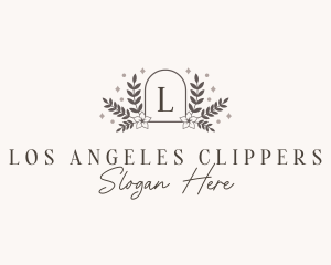 Elegant Floral Crest Logo