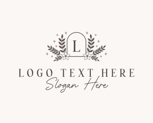 Elegant - Elegant Floral Crest logo design