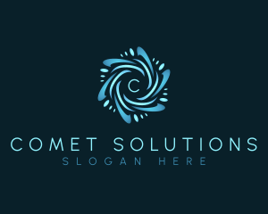 Cooling Fan Ventilation logo design