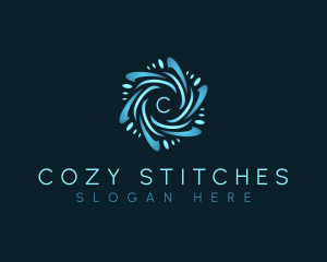 Cooling Fan Ventilation logo design