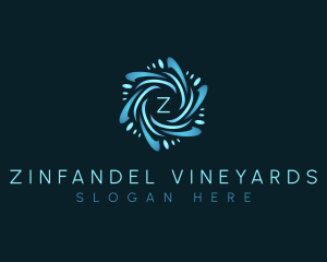 Cooling Fan Ventilation logo design