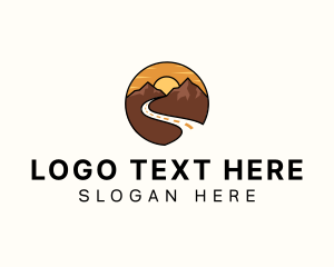 Road Trip - Mountain Road Trip logo design