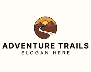 Mountain Road Trip logo design