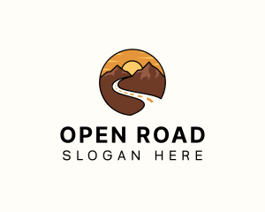 Mountain Road Trip logo design