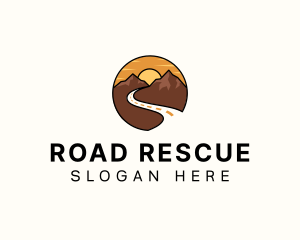 Mountain Road Trip logo design