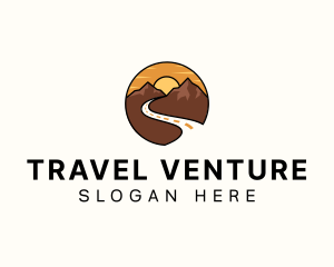 Trip - Mountain Road Trip logo design