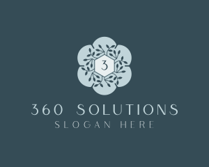 Flower Wreath Boutique logo design