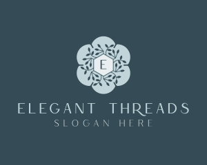 Flower Wreath Boutique logo design