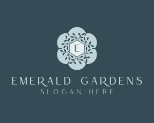 Flower Wreath Boutique logo design