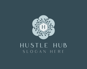 Flower Wreath Boutique logo design