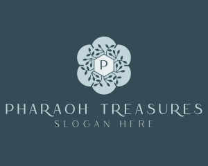 Flower Wreath Boutique logo design