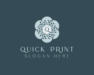 Flower Wreath Boutique logo design