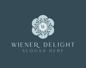 Flower Wreath Boutique logo design