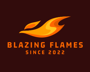 Mythical Fire Bird logo design