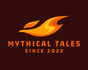 Mythical Fire Bird logo design