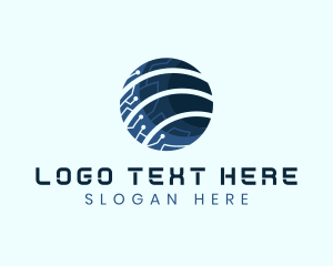 Global - Global Cyber Technology logo design