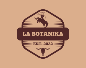 Rustic Western Cowboy Logo