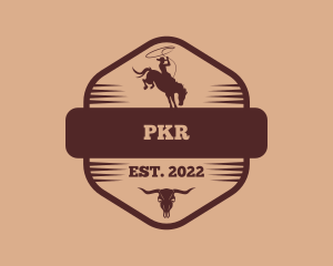 Rustic Western Cowboy Logo