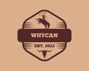 Countryside - Rustic Western Cowboy logo design