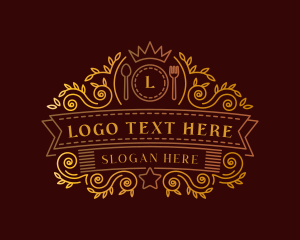 Cafeteria - Restaurant Diner Catering logo design