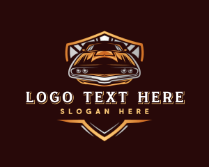 Dealership - Muscle Car Detailing logo design