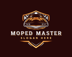 Muscle Car Detailing logo design