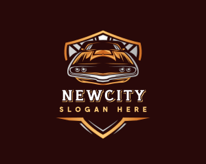 Muscle Car Detailing logo design