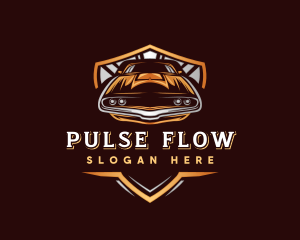 Muscle Car Detailing logo design